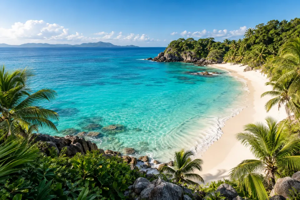 AI-generated Caribbean beach inspiration